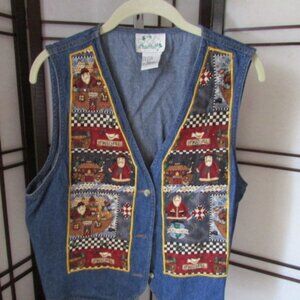 Quacker Factory(Qvc) HOLIDAY VEST